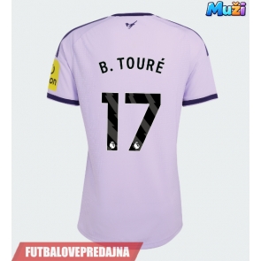 Lacne Muži Futbalové dres Newcastle United Bazoumana Toure #17 2026-27 Krátky Rukáv - Tretina